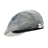 Retro Denim Beret