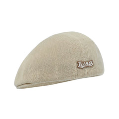 IIING hat control original retro beret versatile 2025 Korean version hot style face-showing small summer big head hat