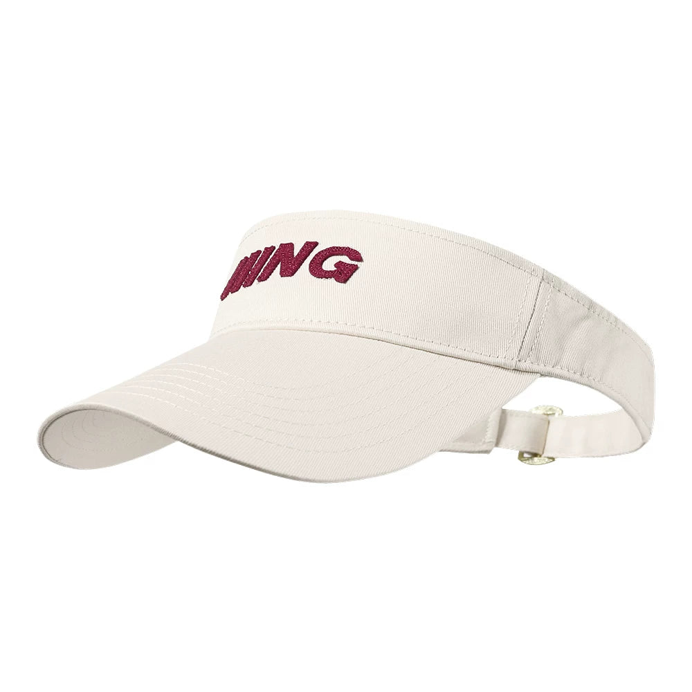 IIING Hat Control Sun Protection Hat Women 2025 New Outdoor Sports Anti-UV Sun Shade Versatile Hollow Top Peaked Hat